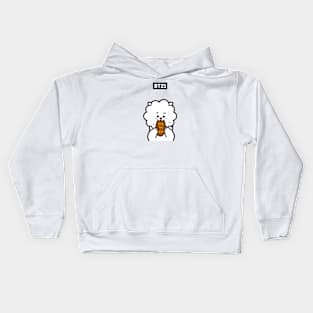 bt21 bts exclusive design 6 Kids Hoodie